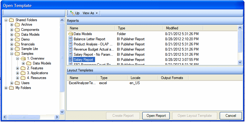 Creating Excel Templates