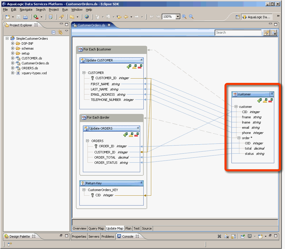 Managing Update Maps