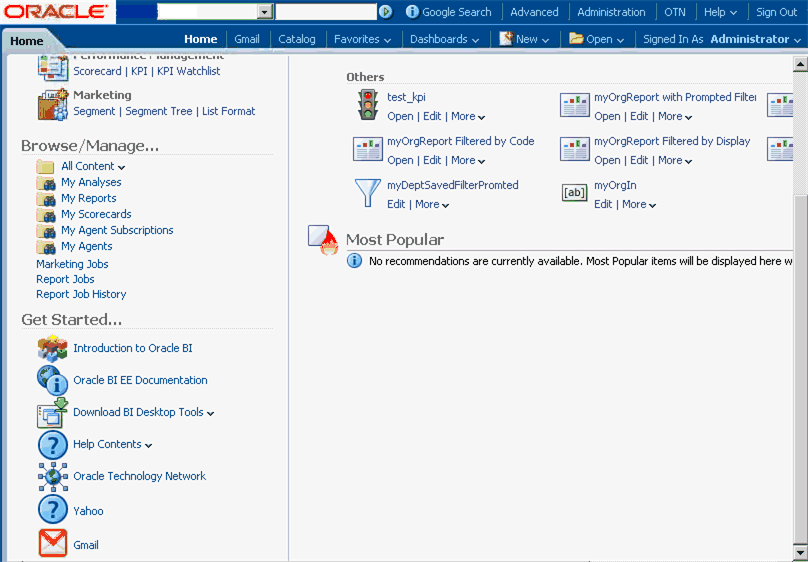 Manually Changing Presentation Settings