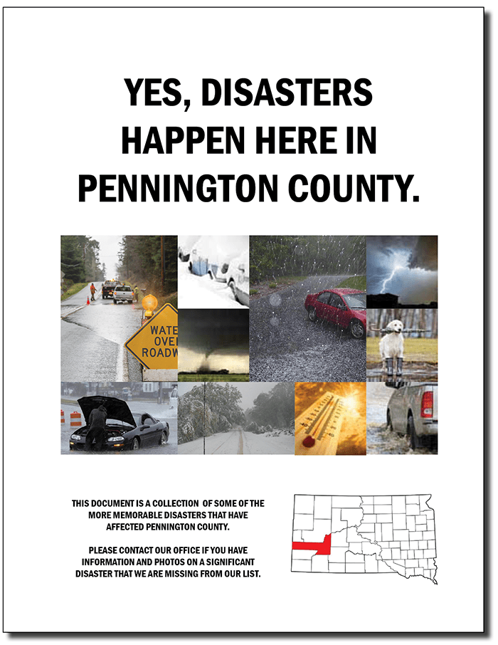 Disaster History Pennington County, South Dakota