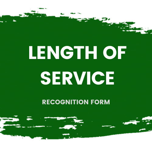Length of Service Recognition Pennington County, South Dakota