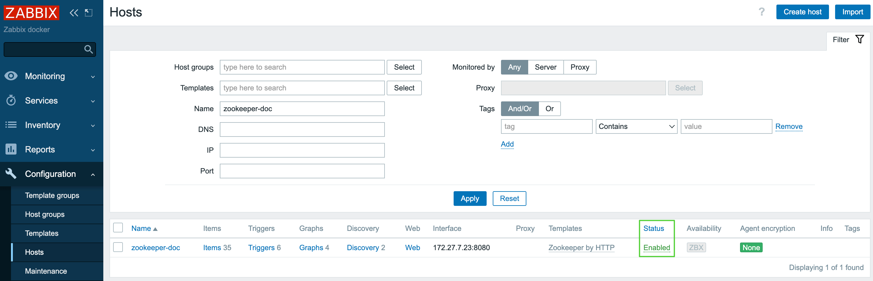 配置 Zabbix Server 监控 ZooKeeper 集群 用户指南
