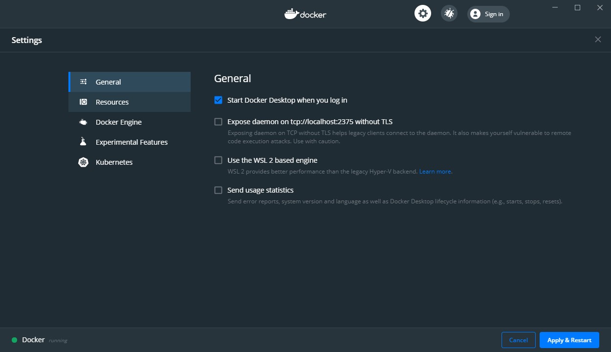 Docker Compose PhotoPrism