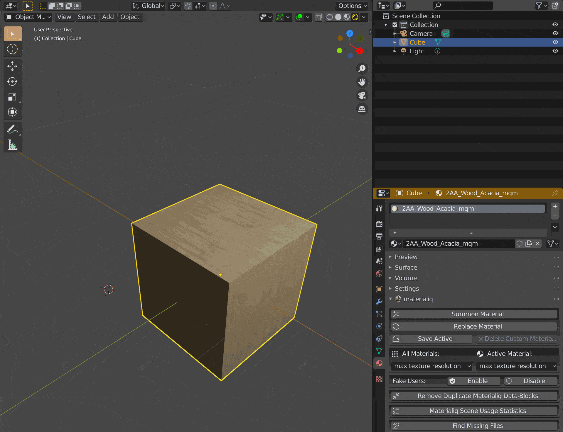 Material Panel Overview materialiq 4.6.3