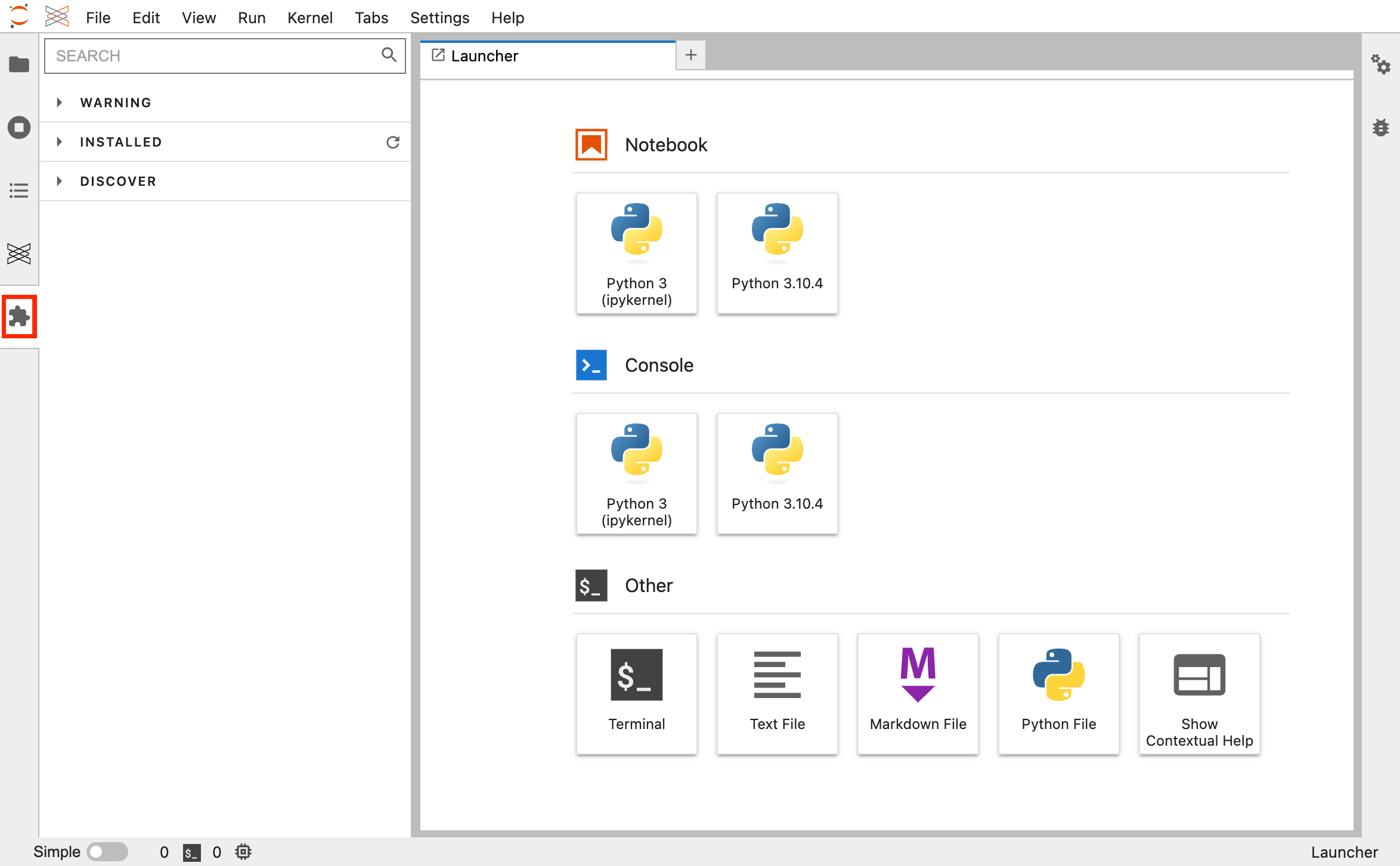 Posit Workbench User Guide JupyterLab Extensions