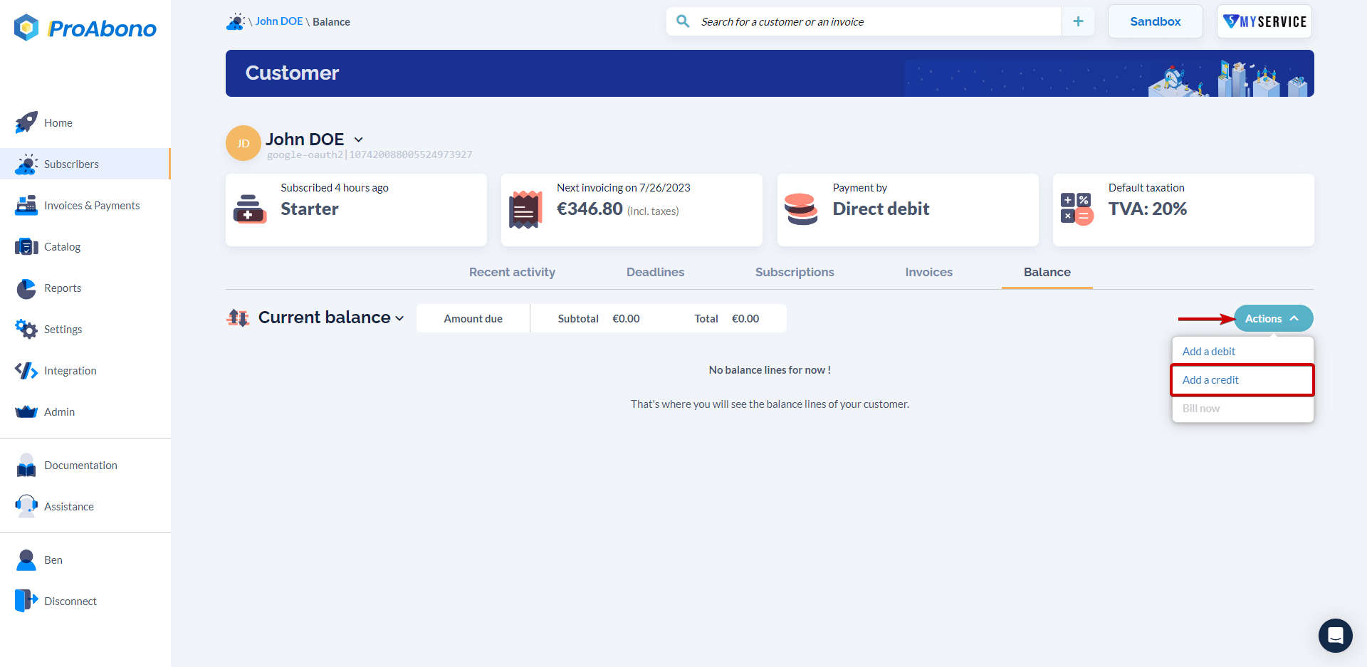 How to apply a discount to an invoice ? Assistance & Documentation
