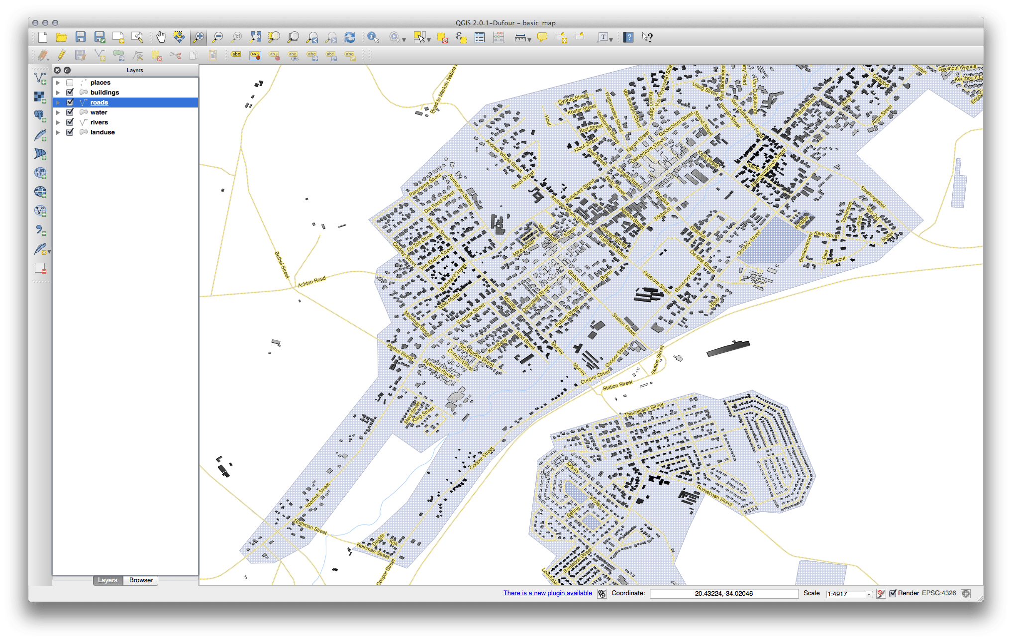 4.2. Lesson Labels — QGIS Documentation documentation