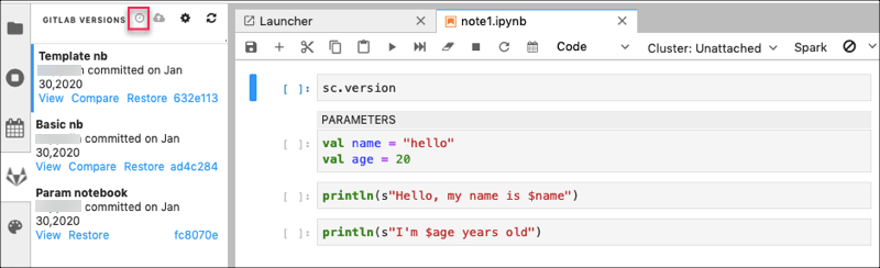 GitLab Version Control for Jupyter Notebooks — Qubole Data Service