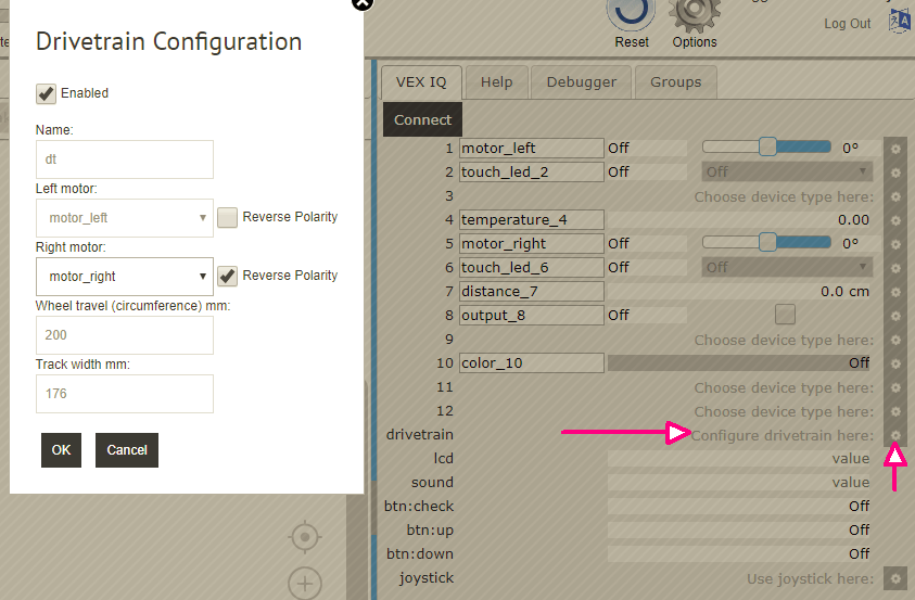 VEX IQ Blockly Language Guide Robot Mesh Studio Documentation and