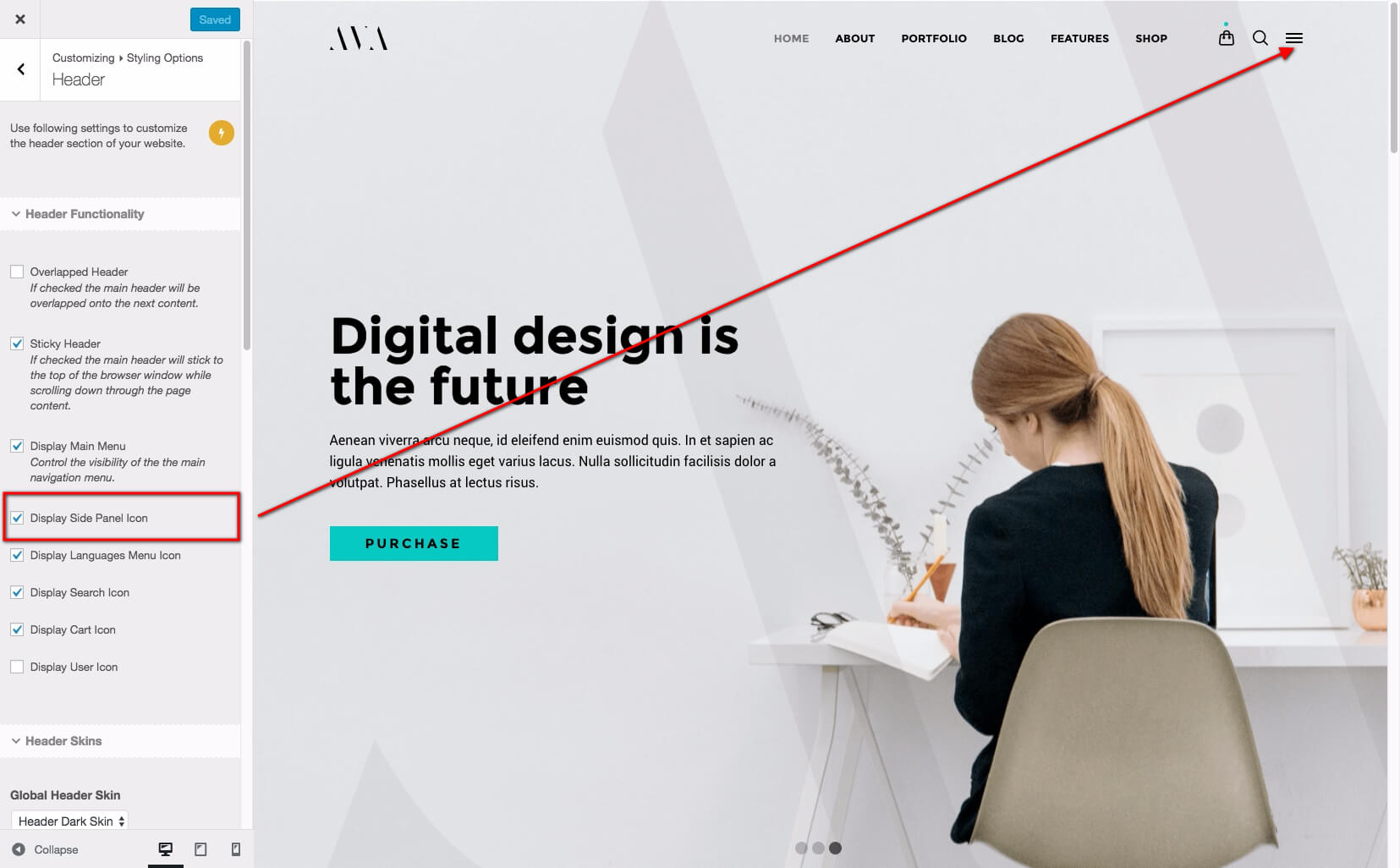 Side Panel RTTheme Documents