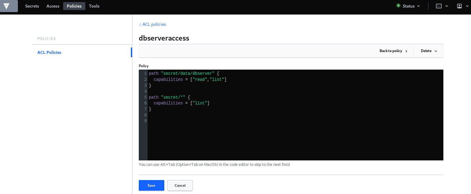 Using secrets in configuration policies Rudder Documentation
