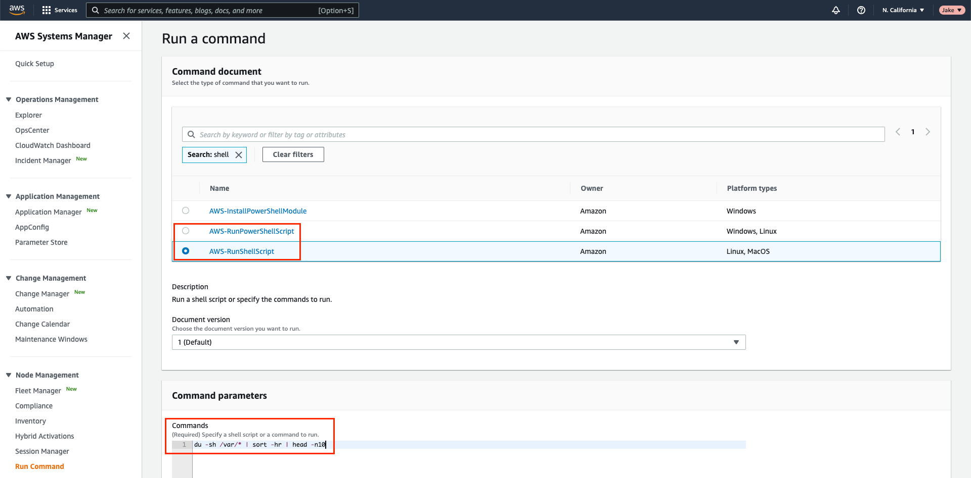 AWS Systems Manager (SSM) Node Executor Plugins