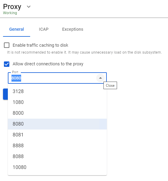 Configuring Proxy with... | SafeDNS docs