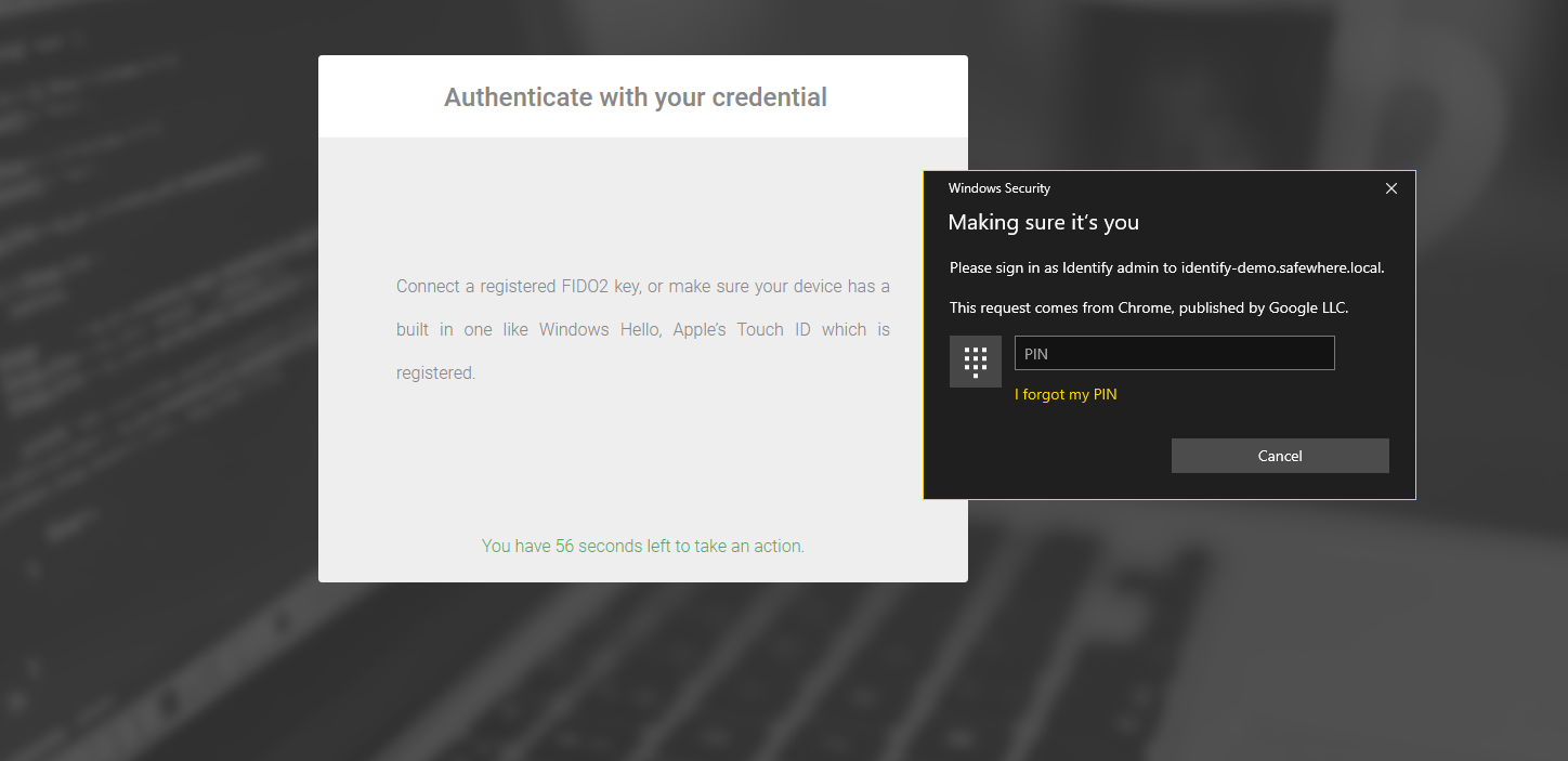 How to set up two factor with Authn OTP