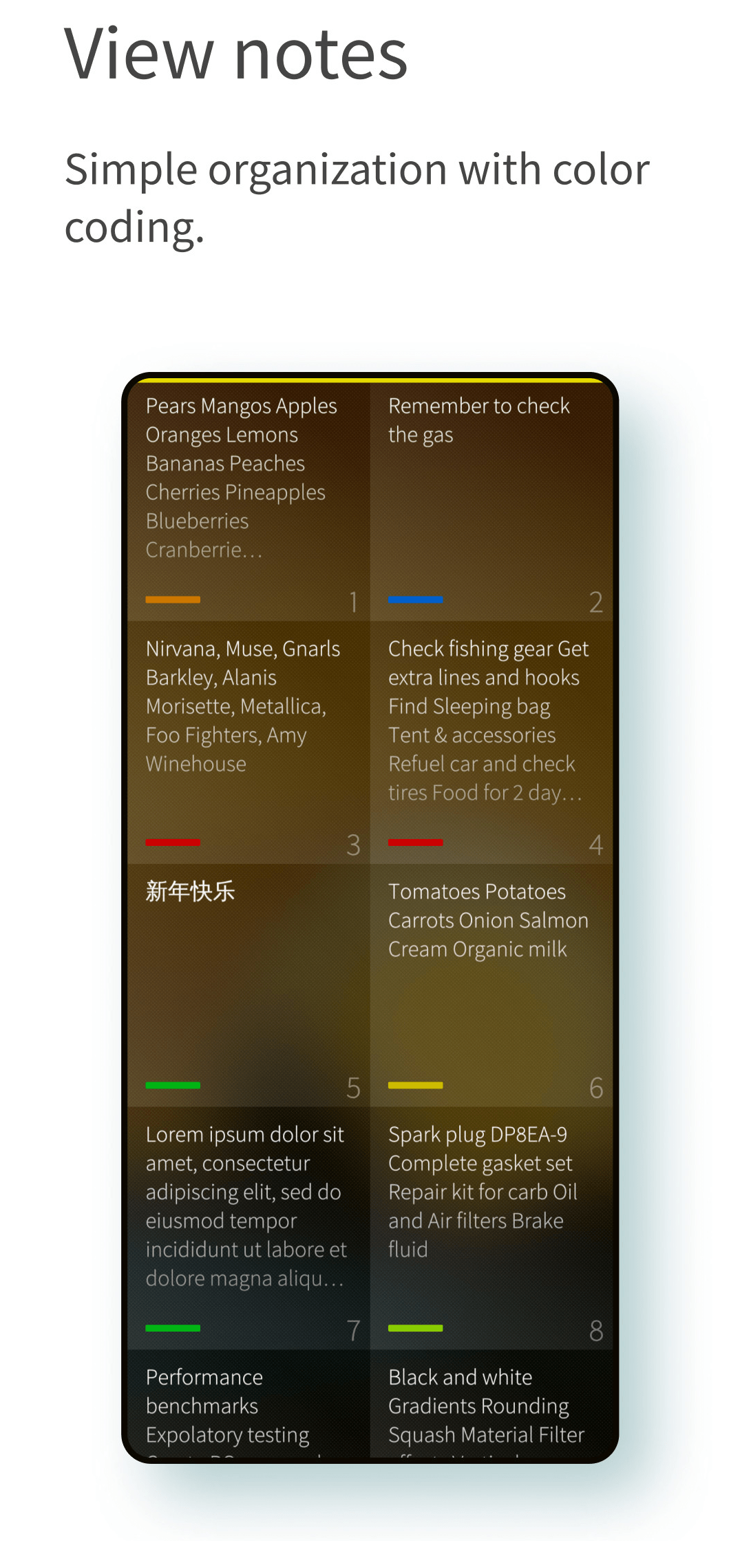 Notes | Sailfish OS Documentation