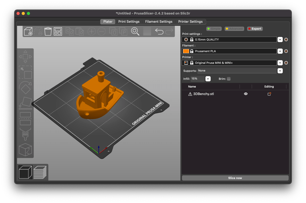 Setting Up PrusaSlicer · Fab Lab Limerick Handbook & Tutorials