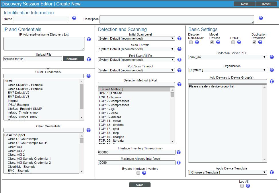 Discovering Cisco Unified Contact Center Enterprise Devices
