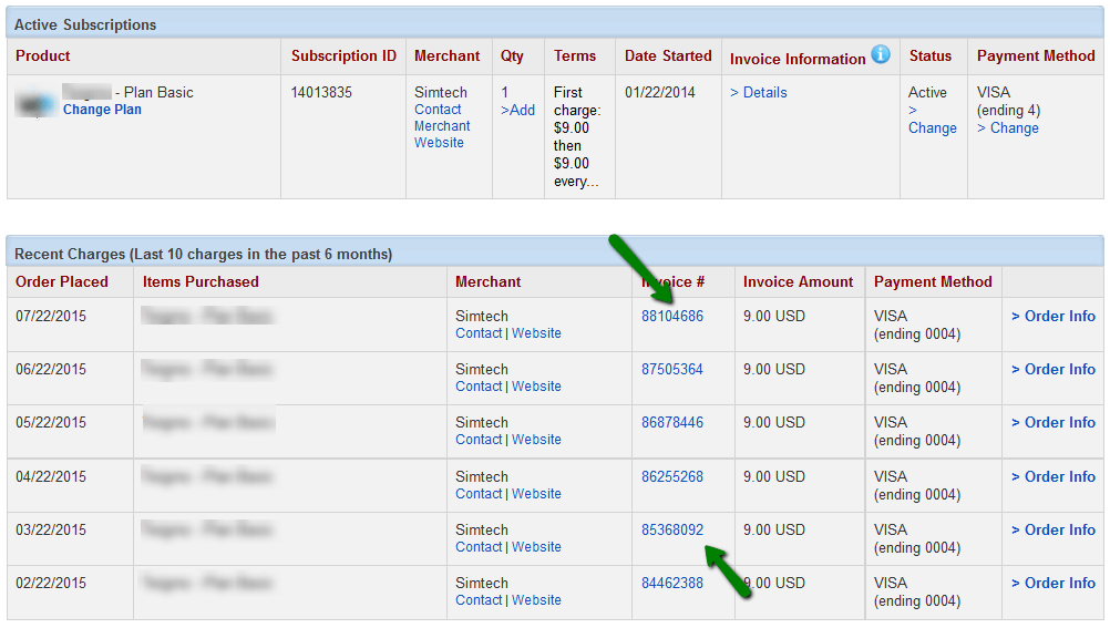 How to get an invoice from BlueSnap Searchanise