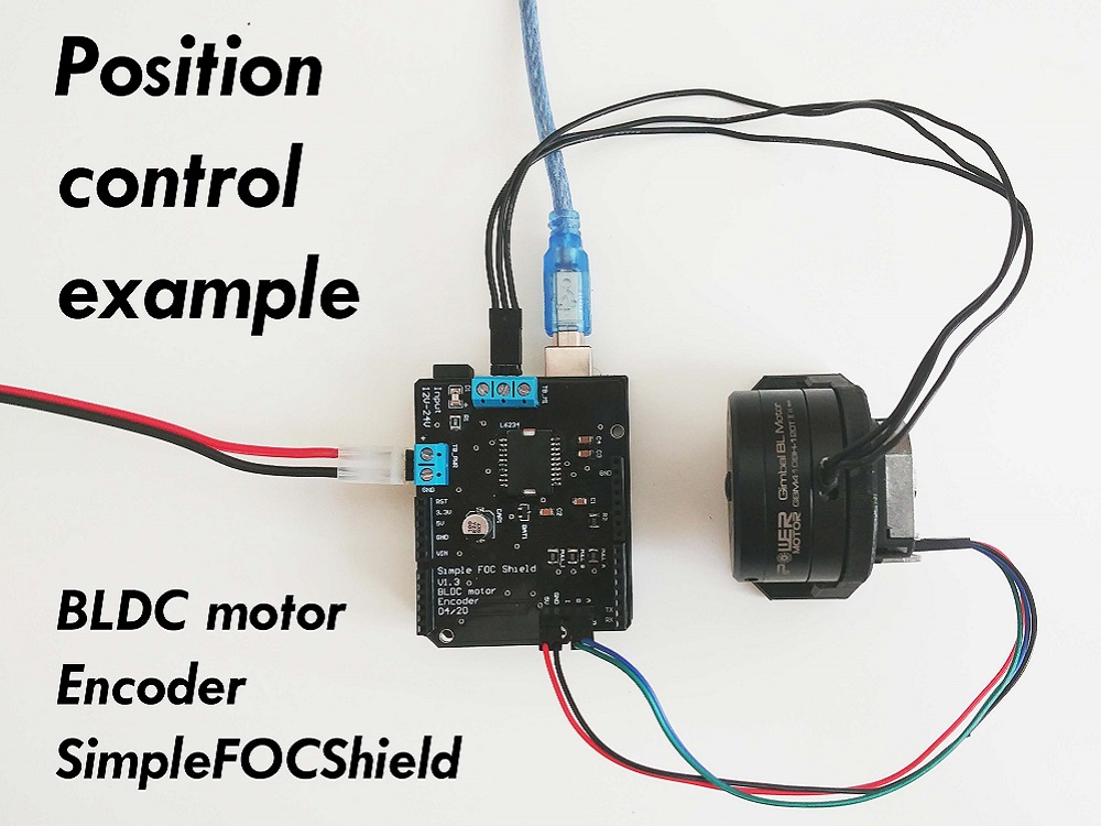 Position Control ArduinoFOC