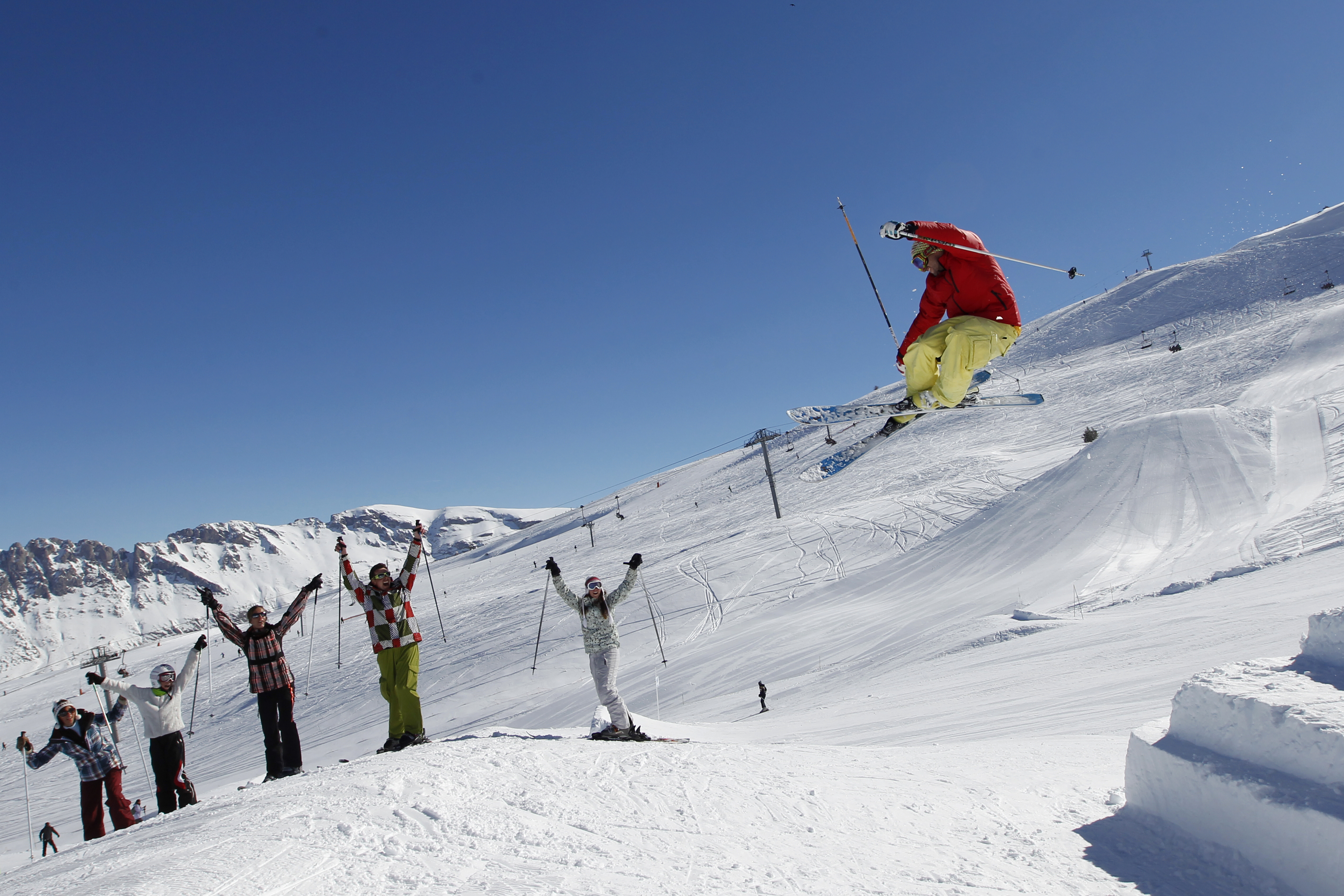 La Joue du Loup, la station de ski