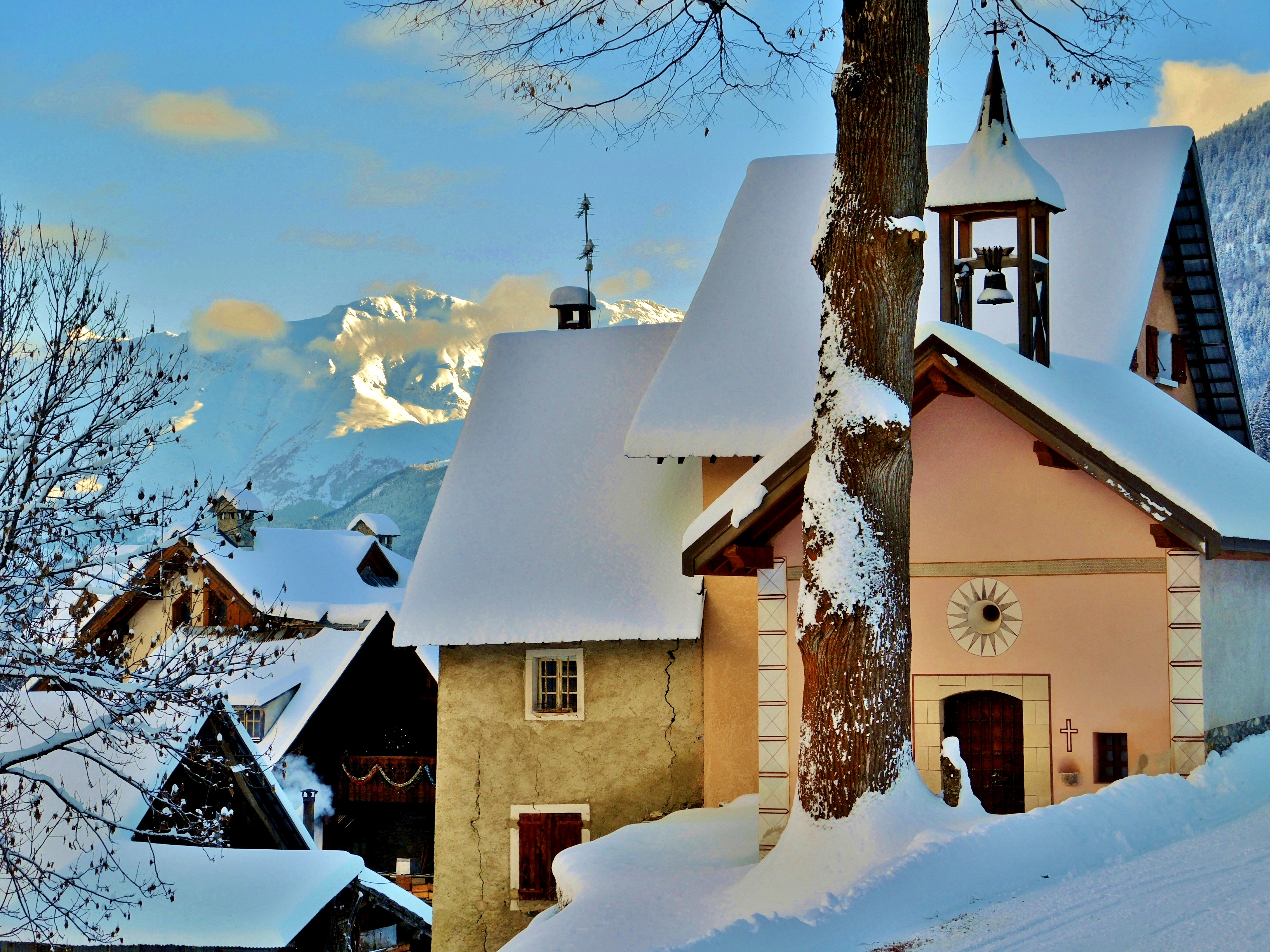 Saint Colomban des Villards, la station de ski