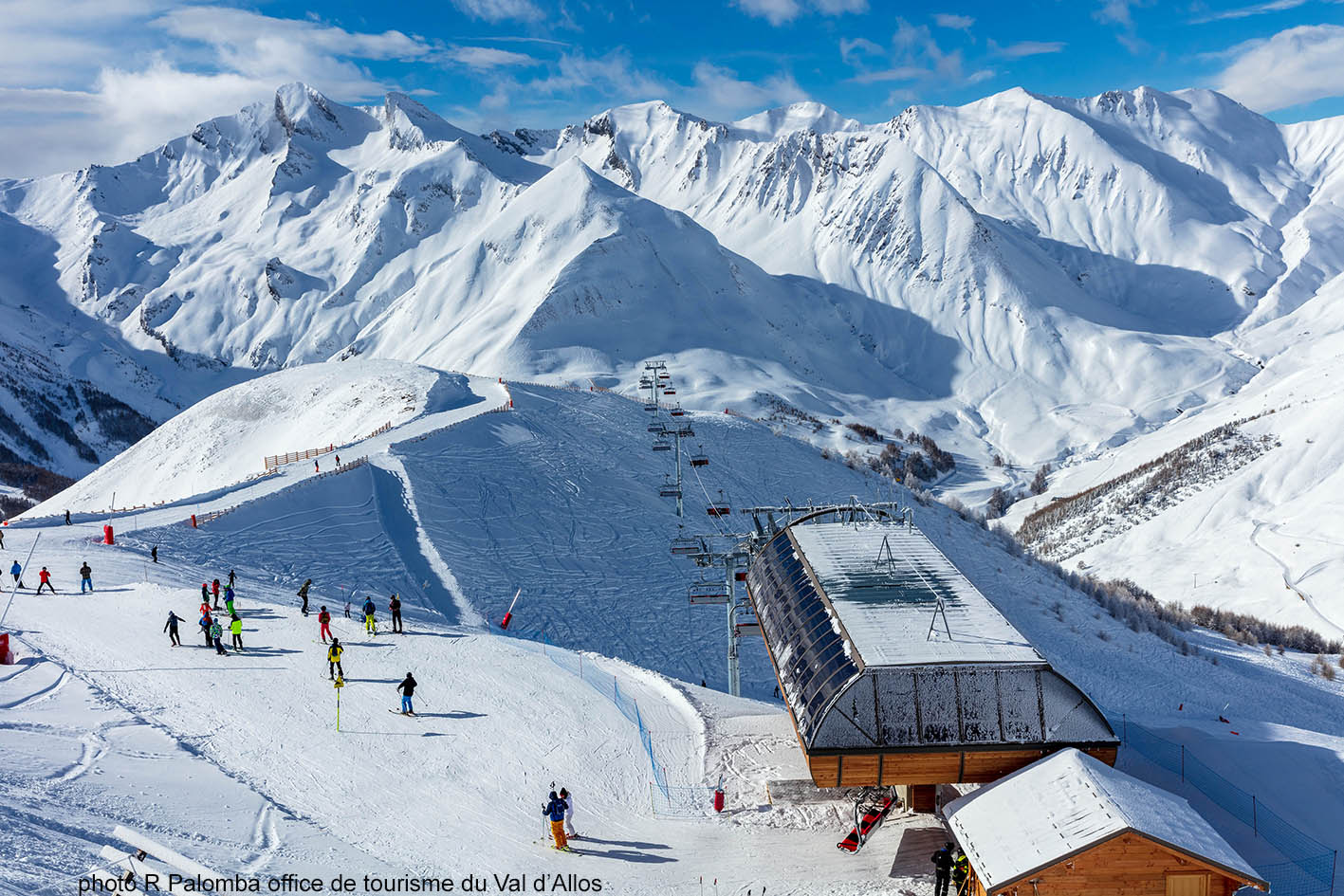 Val d'Allos, la station de ski