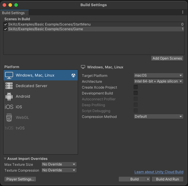 Unity Quick Start Guide Skillz