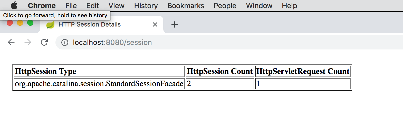 HTTP Session State Caching with Spring
