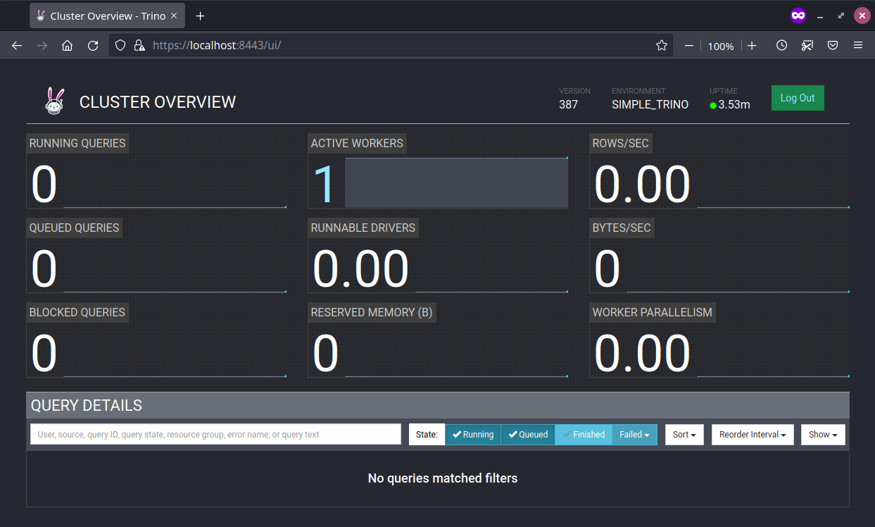First steps trino Stackable Documentation