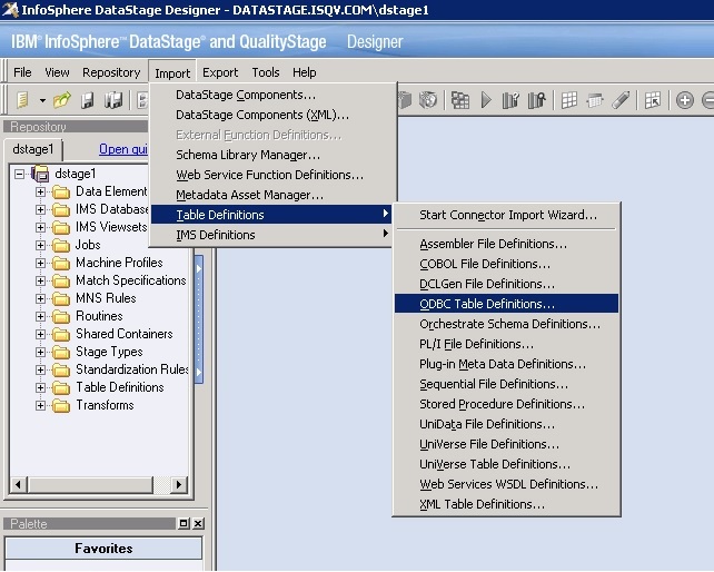 Using StarSQL with IBM DataStage