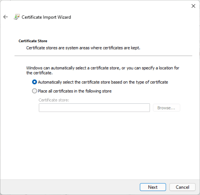 Storing a Windows Machine Certificate strongSwan Documentation