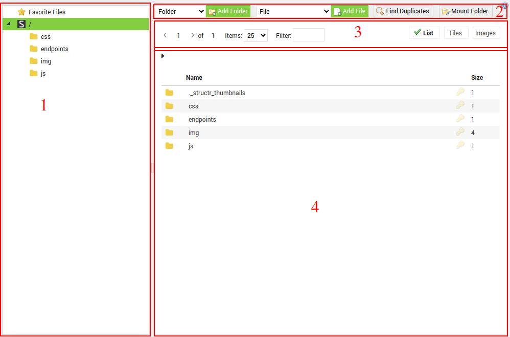 Files Structr Documentation