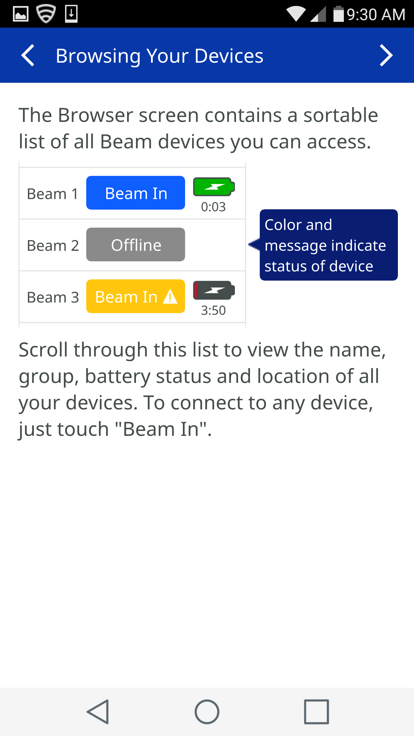 Beam Mobile App User Guide Beam Documentation