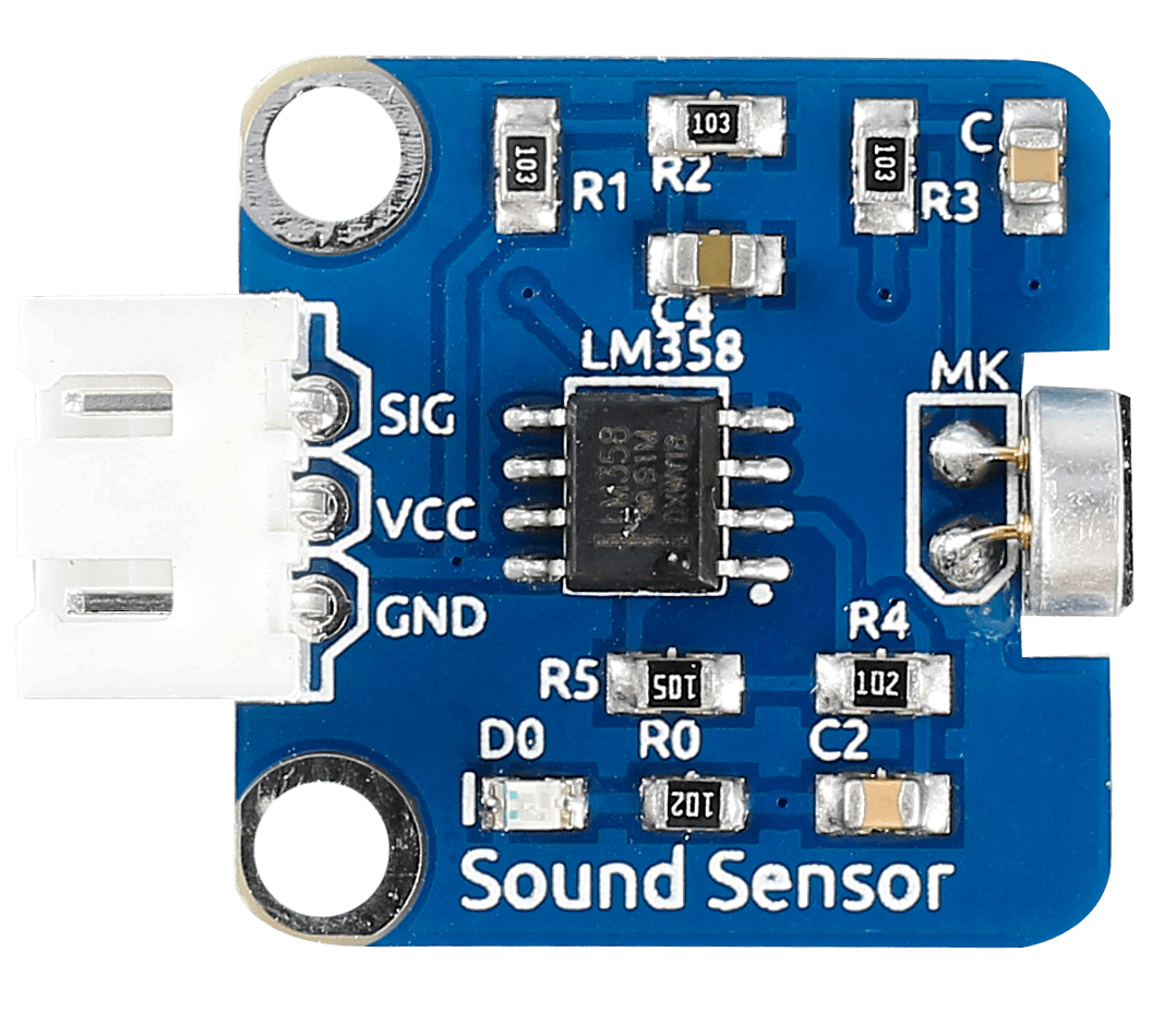 Lesson 27 Sound Sensor — SunFounder sensorkitv2forarduino documentation