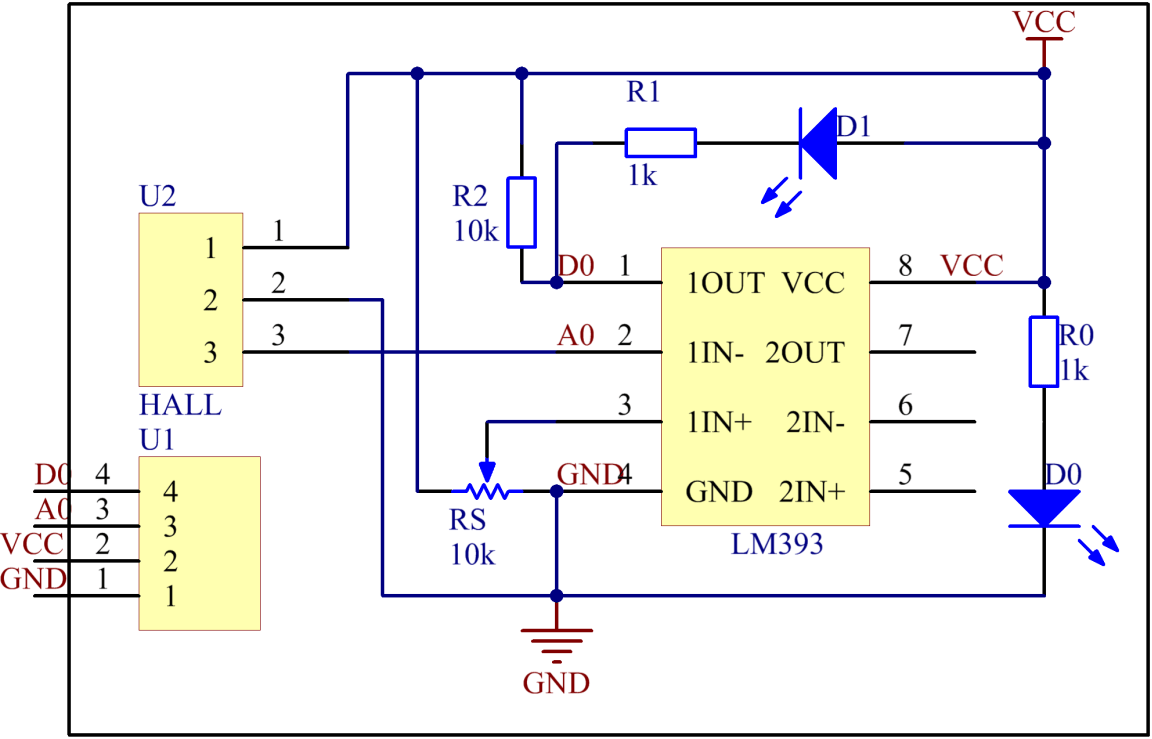 Lesson 2 Analog Hall Sensor — SunFounder sensorkitv2forarduino documentation