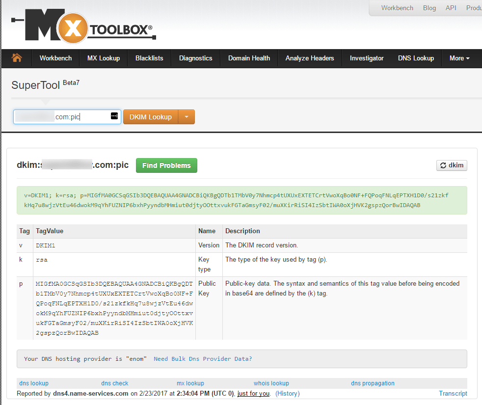 How to set up a DKIM Record SuperOffice Docs