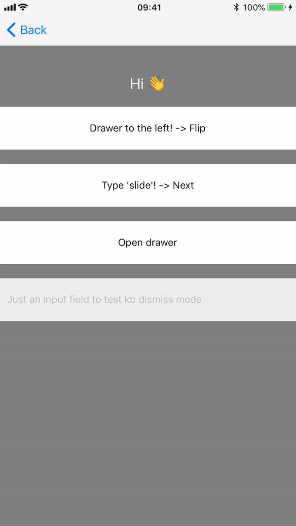 Drawer Layout React Native Gesture Handler