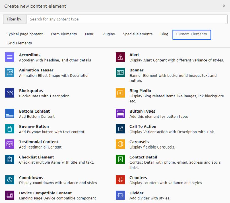 Custom Elements — Docs 1.0 documentation