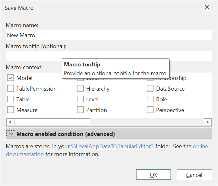 Introduction to C scripts and macros Tabular Editor Documentation