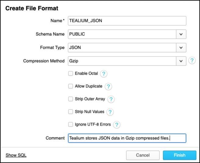 Connecting Snowflake Data Viz tools Tealium Docs