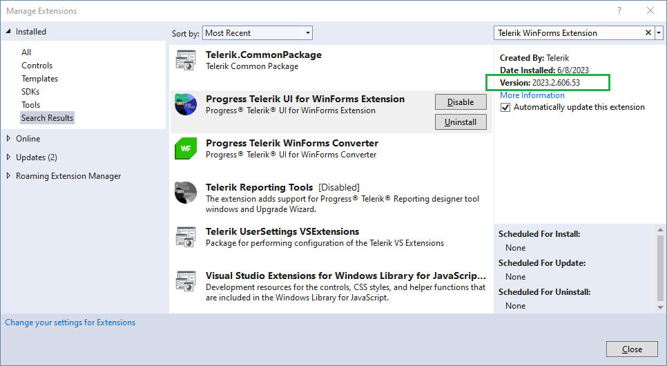 How To Deal with Exception related to NuGet.VisualStudio.Contracts