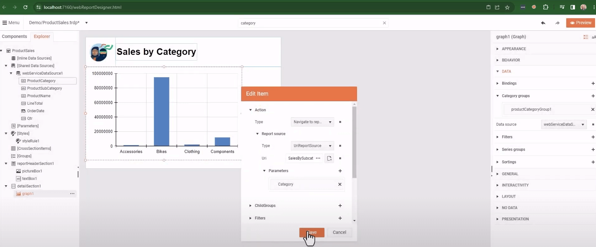 Improving Your First Report Telerik Reporting