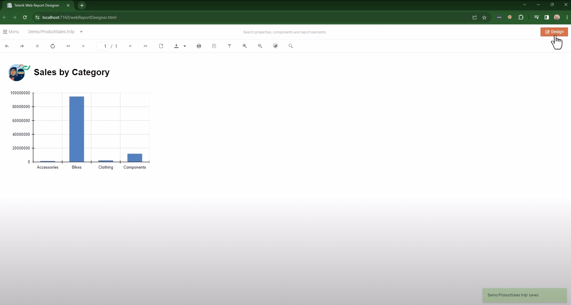 Embedding the  Report Designer in 6 and Creating Your First