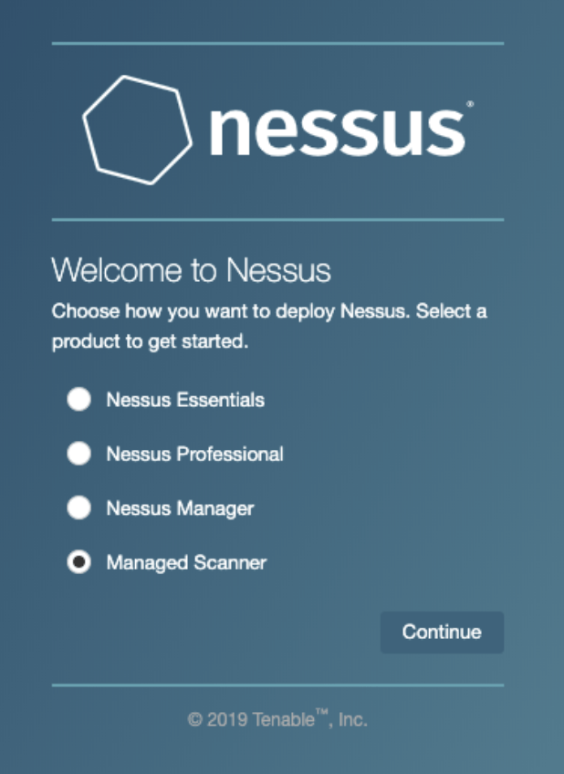 Activate Tenable Nessus BYOL Scanner Linked to Tenable Vulnerability