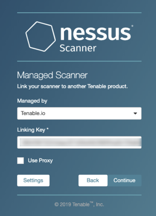 Activate Tenable Nessus BYOL Scanner Linked to Tenable Vulnerability