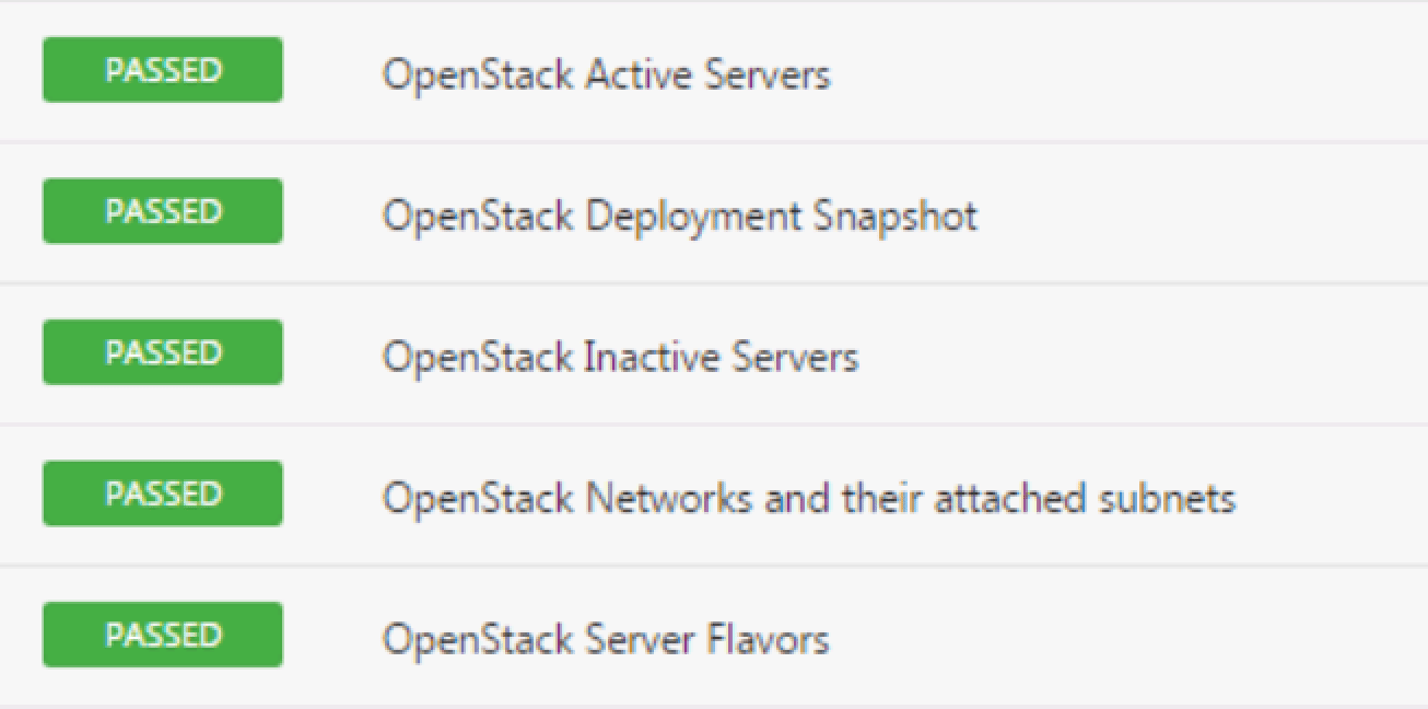 OpenStack (Tenable Nessus Compliance Checks)