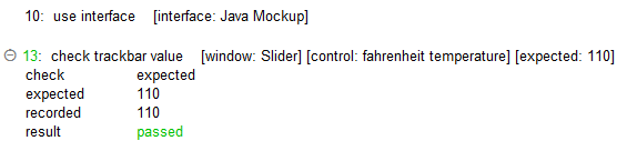 check trackbar value