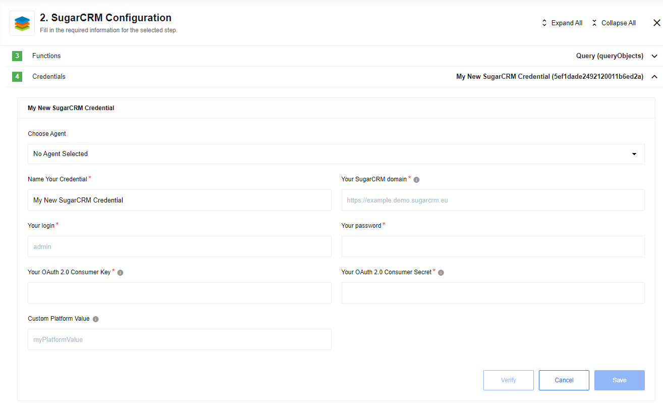 AVA Documentation SugarCRM component