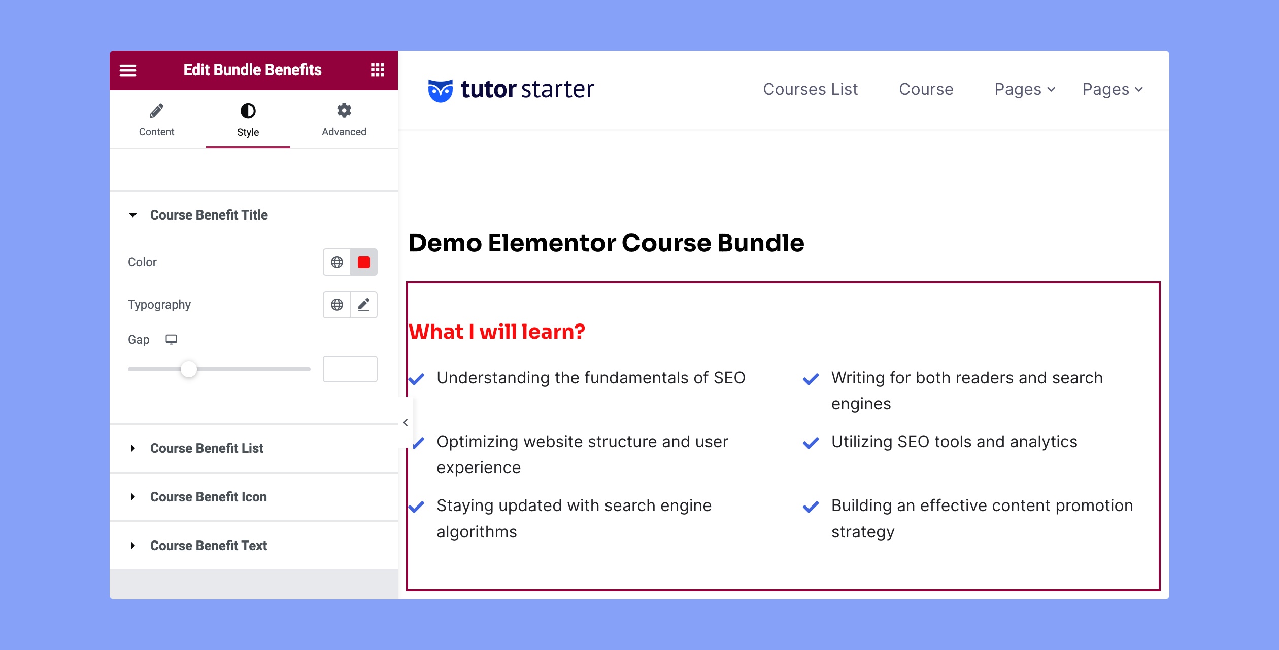 Documention Bundle Benefits