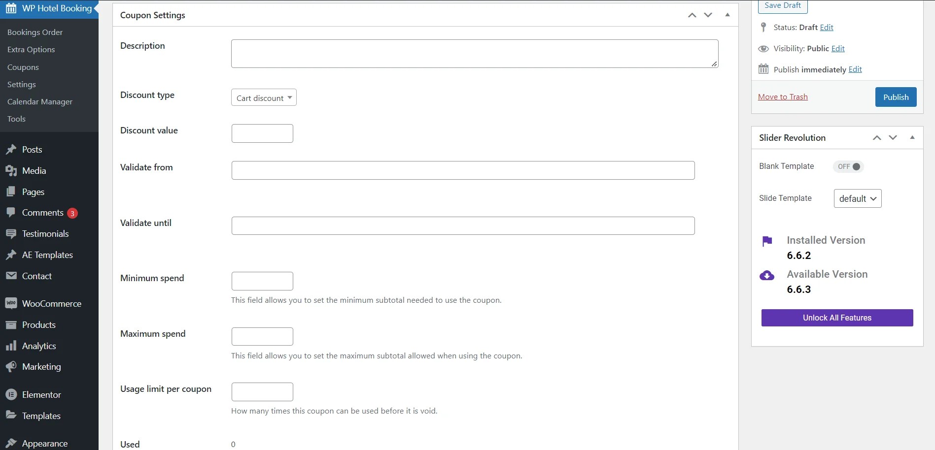 Coupons Wp Hotel Booking ThimPress Docs